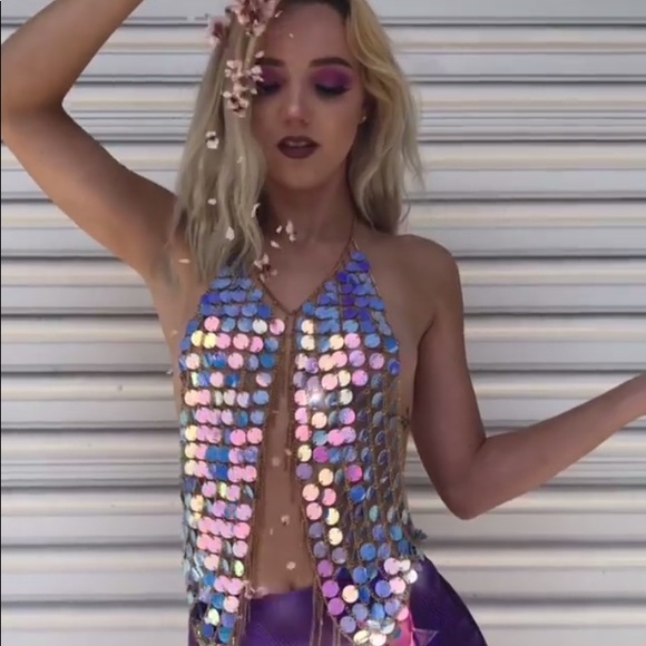 BESTSELLER🌟Disco Darling Enchant Iridescent Top - Picture 3 of 8